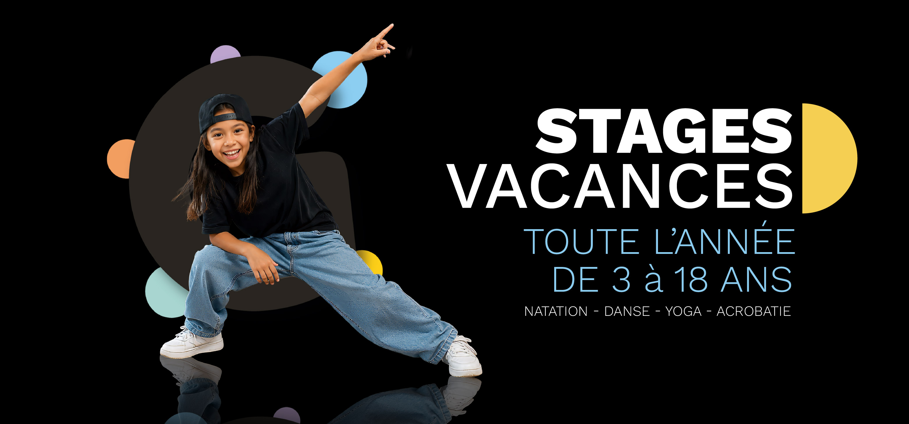 Stages vacances Gymnasia Kids